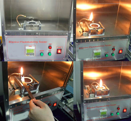 Blanket Flammability Tester